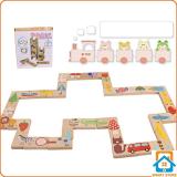 Đồ chơi Domino gỗ / Thẻ xếp hình 28 miếng - MS