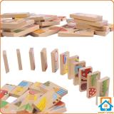 Đồ chơi Domino gỗ / Thẻ xếp hình 28 miếng - MS