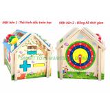 Nhà thả hình đập bóng bằng gỗ
