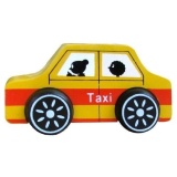 [HCM]Đồ chơi gỗ - Xe taxi  C574