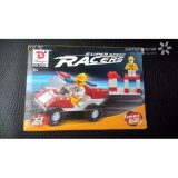 Đồ chơi lắp ráp xe đua mini Super Speed Racers kiểu Lego