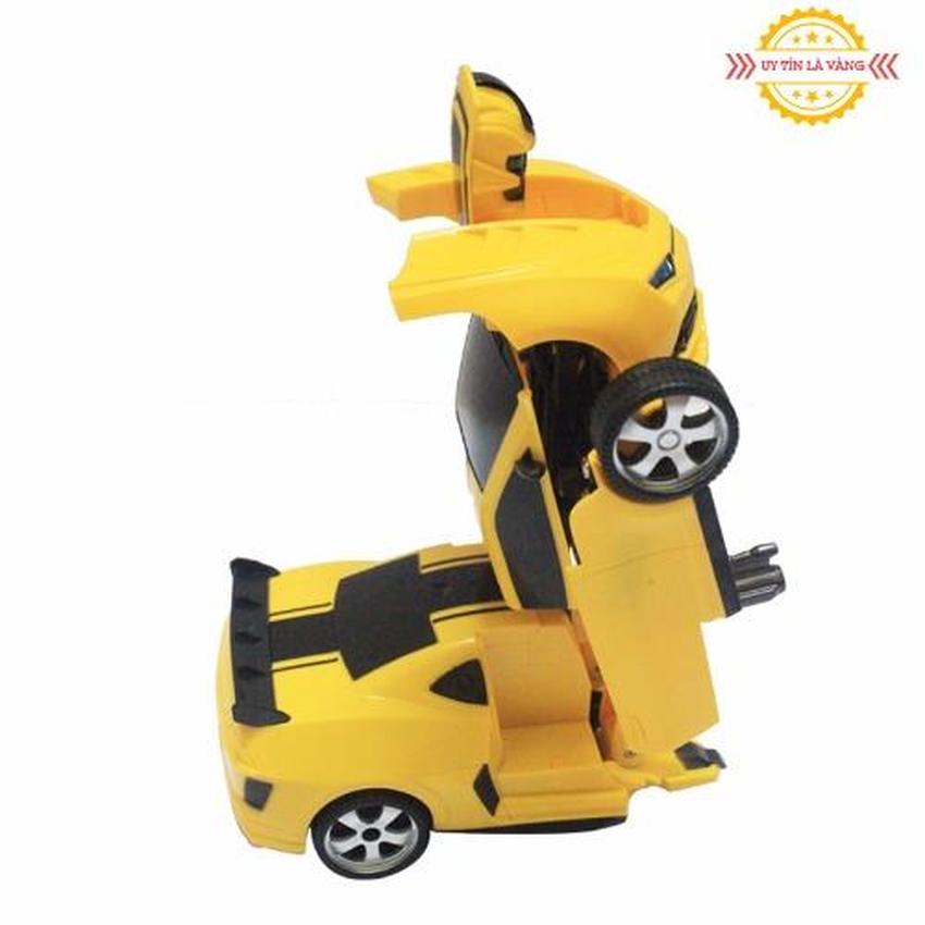 Đồ chơi ô tô biến hình thành Robot  (Vàng)
