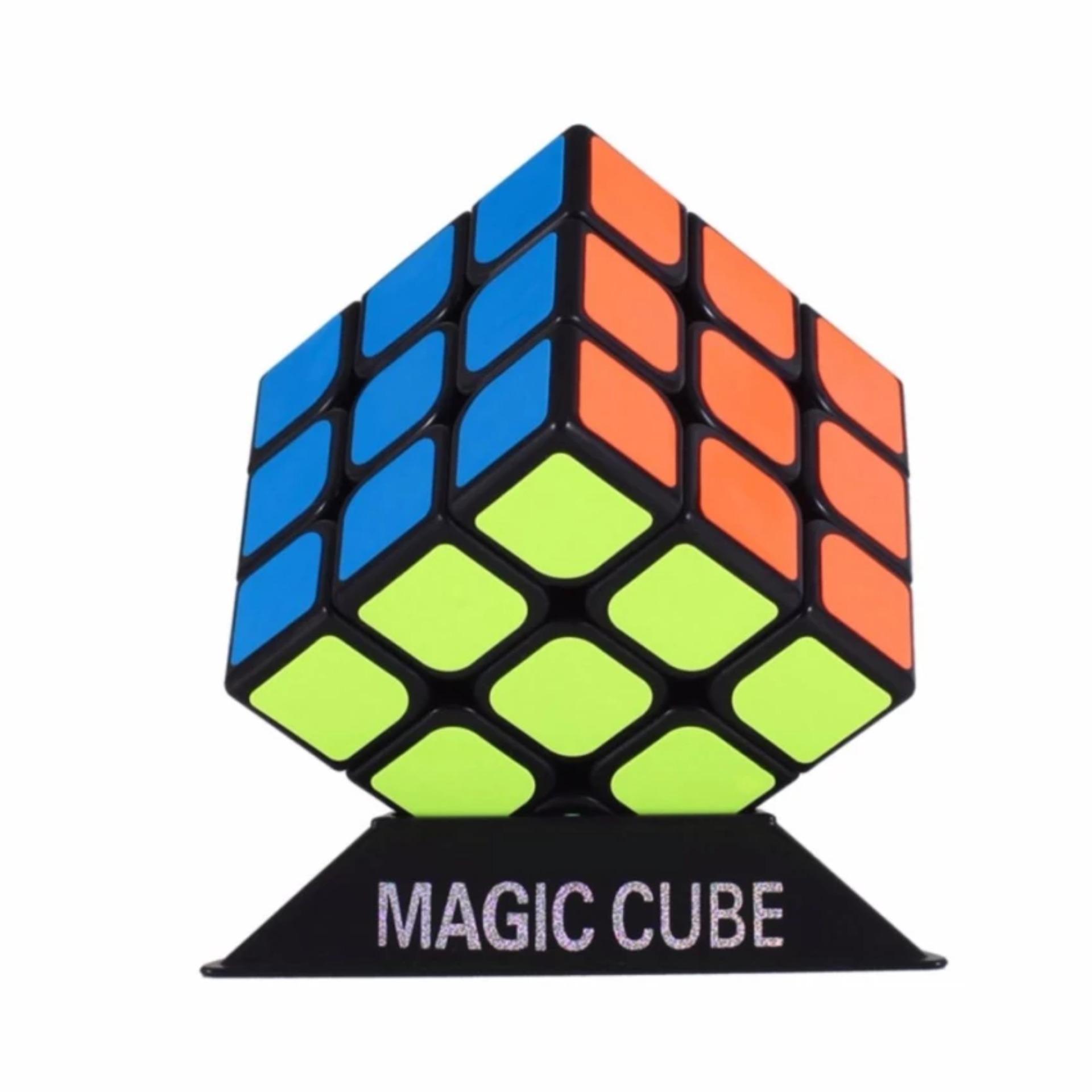 Đồ chơi phát triển kỹ năng Rubik' Cube 3 x 3 (Đen)