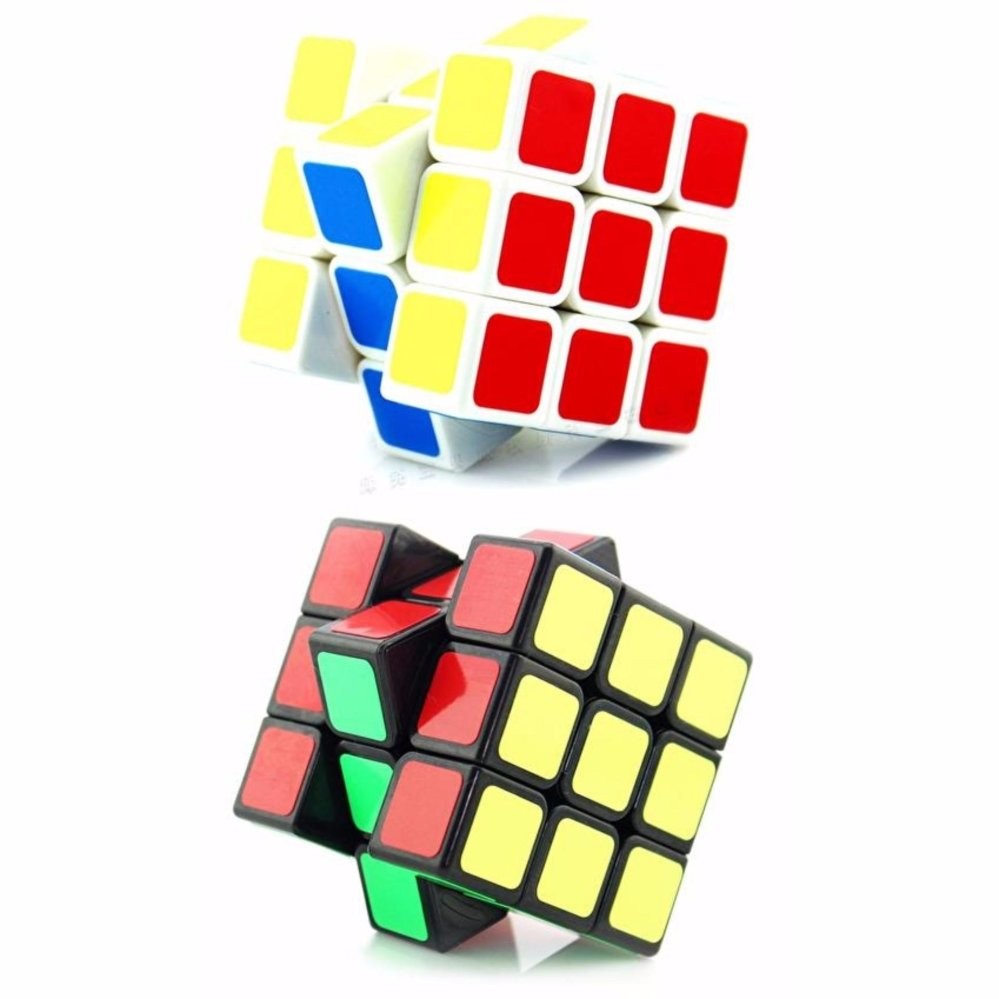 Đồ chơi phát triển kỹ năng Rubik' Cube 3 x 3 (Đen)