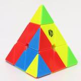 Rubik QIYI Magnetic Pyraminx Stickerless - Nam Châm Từ Tính