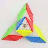 Rubik QIYI Magnetic Pyraminx Stickerless - Nam Châm Từ Tính