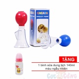 Dụng cụ hút sữa bằng tay Cacara TẶNG 1 bình sữa 140ml bằng nhựa VN