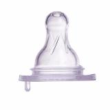 Farlin - Núm ty silicone chống sặc cổ rộng L (vỉ 2c)