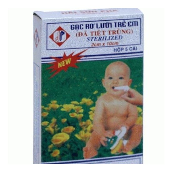 Combo 10 hộp Gạc rơ lưỡi Hải sơn pha