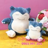 [HCM]GẤU BÔNG SNORLAX POKEMON (20cm) + TÚI QUÀ