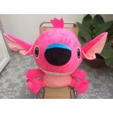 GẤU BÔNG STITCH CAO CẤP CAO 60CM (Hồng)