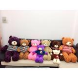 Gấu Bông Teddy Cao Cấp Hàng Vnxk Size S(Kem)