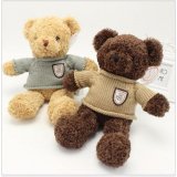 Gấu bông Tedy măc áo chất liệu bông Hàn Quốc (VNXK size 40 cm)