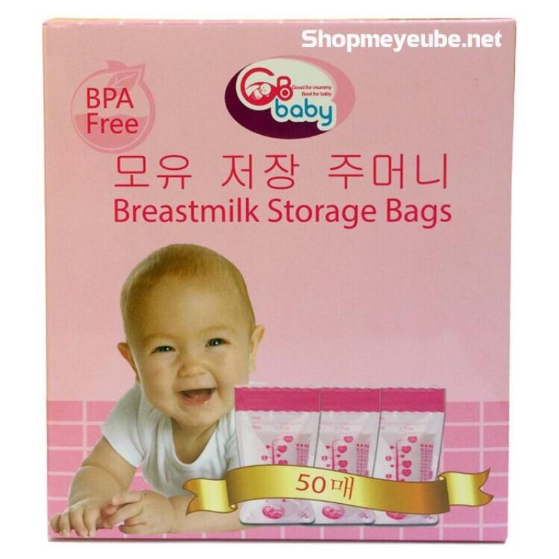 Túi trữ sữa GB Baby Hàn Quốc 50 túi