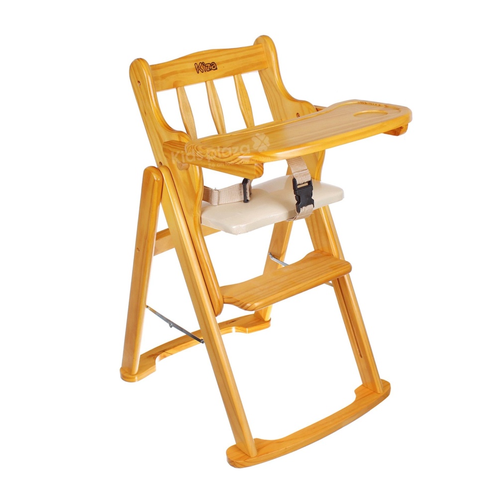 Ghế Ăn Dặm Gỗ Tự Nhiên - Có Thể Tăng Giảm Độ Cao, Phù Hợp Cho Bé  Từ 6 Tháng Đến 6 Tuổi