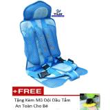Ghế Ngồi Đa Năng Cho Bé Trên Xe Otô Tặng Kèm Mũ Đội Đầu An Toàn Cho Bé