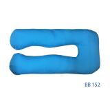 Gối bà bầu chữ U berry BB152 (Xanh da trời)