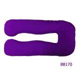 Gối bà bầu chữ U berry BB170 (Tím)