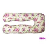 Gối cho thai phụ berry BB94 (Hoa hồng nền kem)