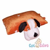 Gối đi xe máy 1 đầu - hình chó
