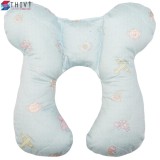 Gối Kê Cổ Tai Thỏ Cho Bé Yêu 02 THIVI (Xanh biển - Máy bay)