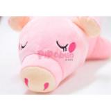 Gấu bông Heo sữa hồng dễ thương Pipobun size 45cm - HappyLive Shop