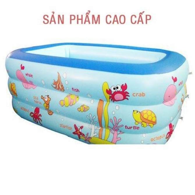 Hình ảnh Hồ Bơi Mini Trong Nhà - Khám phá ngay Bể bơi phao cho bé yêu - Ngộ nghĩnh đáng yêu, An toàn với trẻ nhỏ + Tặng ngay 1 Bơm bể bơi cao cấp - Giảm 50% khi mua trong hôm nay