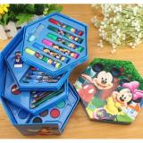 Hộp Bút Chì Màu 4 Tầng Xoay