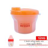 Hộp chia sữa 2 chức năng Wesser phiên bản mới TẶNG 1 bình uống nước nhí màu ngẫu nhiên