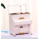 [HCM SHIP NHANH]Hộp nhạc piano vũ công V.3 (màu trắng)