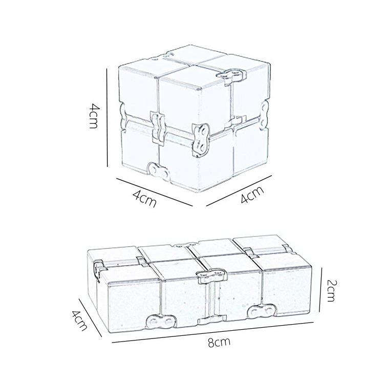 [HCM]INFINITY CUBE - Khối lập phương vô cực (màu trắng)