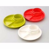 Khay Ăn Dặm Inomata Có Chỗ Để Ly Thìa Dĩa