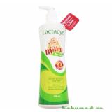 [HCM]Lactacyd milky tắm gội trẻ em 500ML cv