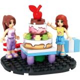 Láp ráp Fashion 60 mảnh ghép ( Cửa hàng bánh quy)