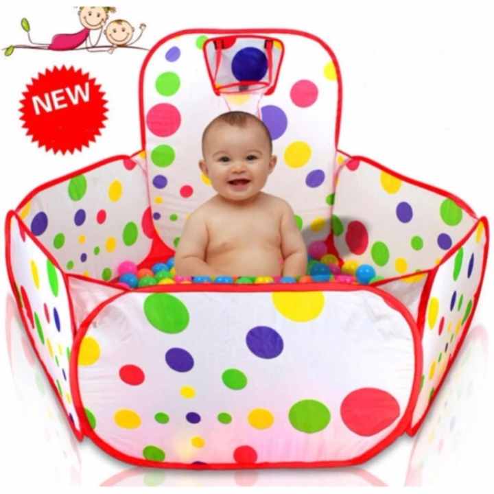 Lều bóng chấm bi cho bé kèm 100 bóng cho bé