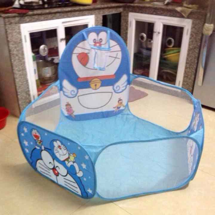 Lều bóng doremon cho bé kèm 100 bóng