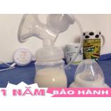 Máy hút sữa điện đôi kèm matxa 12 cấp độ Rozabi