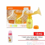 Máy hút sữa wesser bằng tay tặng 1 bình sữa 140ml bằng nhựa vn