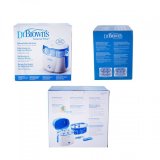 Máy tiệt trùng bình sữa Dr.Browns DB001 (Trắng phối xanh)