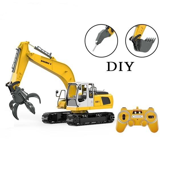 Máy xúc gầu múc kim loại DIY E561-003