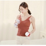Mẹ và bé - Máy hút sữa điện đôi Zimeitu (Trắng hồng)