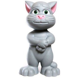 [HCM]Mèo Tom thông minh Talking Tom CM173 (Xám) thumbnail