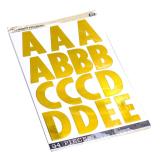 Miếng dán sticker bảng chữ cái 97 chữ/bộ UBL SL0342