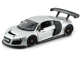 XE MÔ HÌNH SẮT TỈ LỆ 1/24 - SIÊU XE AUDI R8 LMS  (BẠC)