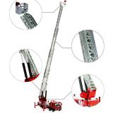 MÔ HÌNH SẮT 1/ 50 XE CỨU HỎA, THANG XẾP DÀI 47CM - KDW