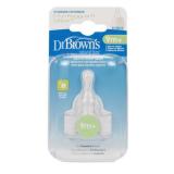 Núm ty Dr Brown's cổ thường level Y Cut (hộp đôi)