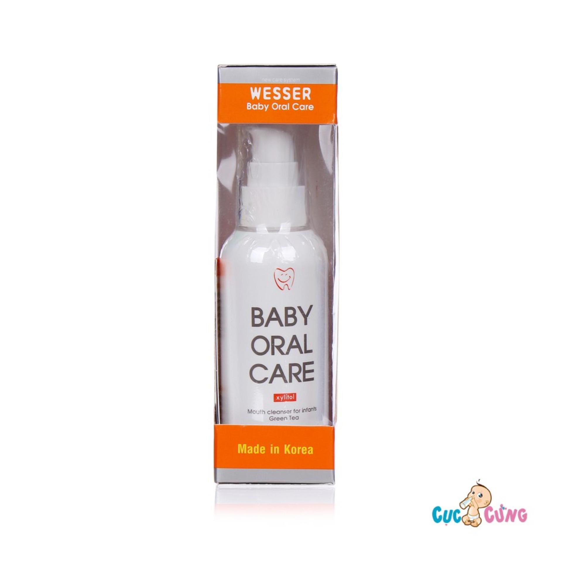 Nước rơ lưỡi Wesser 80 gram