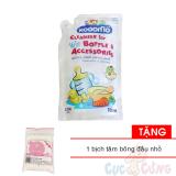 Nước rửa bình sữa Kodomo 700ml - dạng gói Tặng 1 gói tăm bông đầu nhỏ - nuoc rua binh sua
