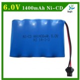 Pin sạc cho đồ chơi 6V dung lượng 1400mAh- cổng SM