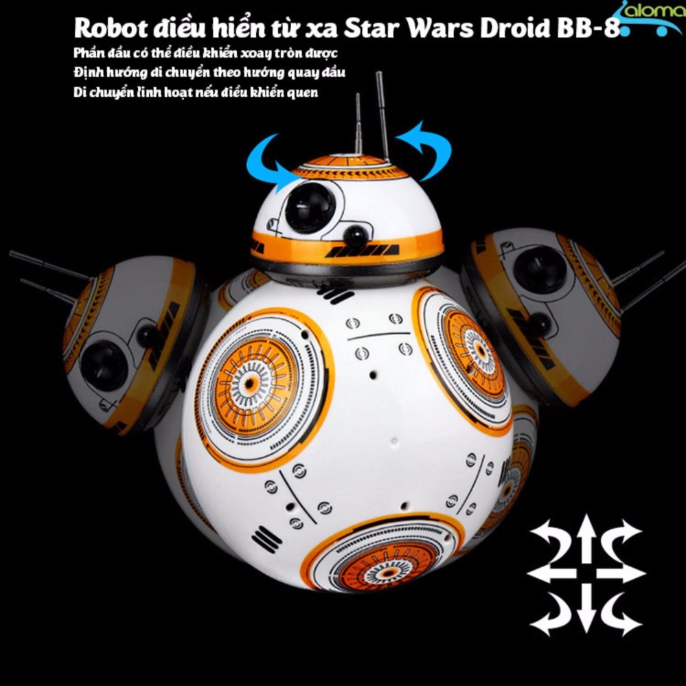 Robot điều khiển từ xa mẫu Star Wars Droid BB-8